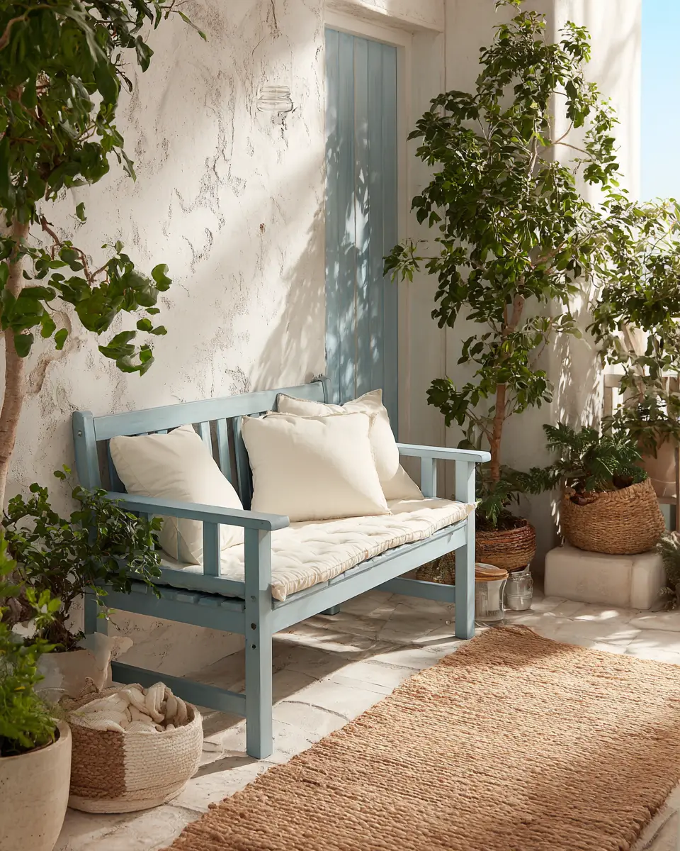 Small Space Coastal Patio Decor Ideas