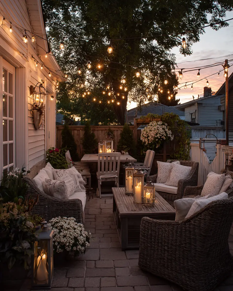 Small Space Coastal Patio Decor Ideas