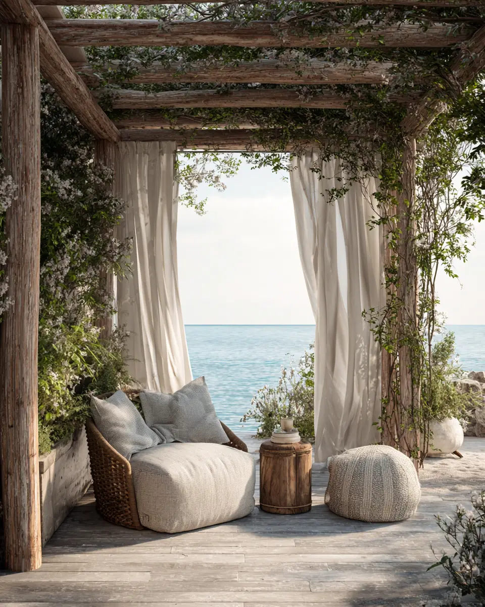 Small Space Coastal Patio Decor Ideas