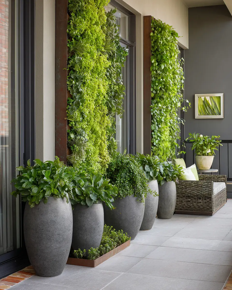 Small Space Contemporary Porch Decor Ideas