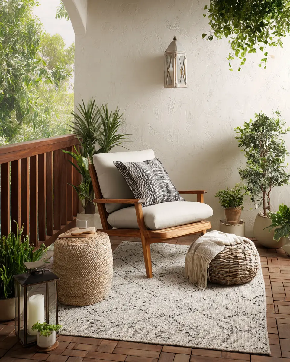 Small Space Contemporary Porch Decor Ideas