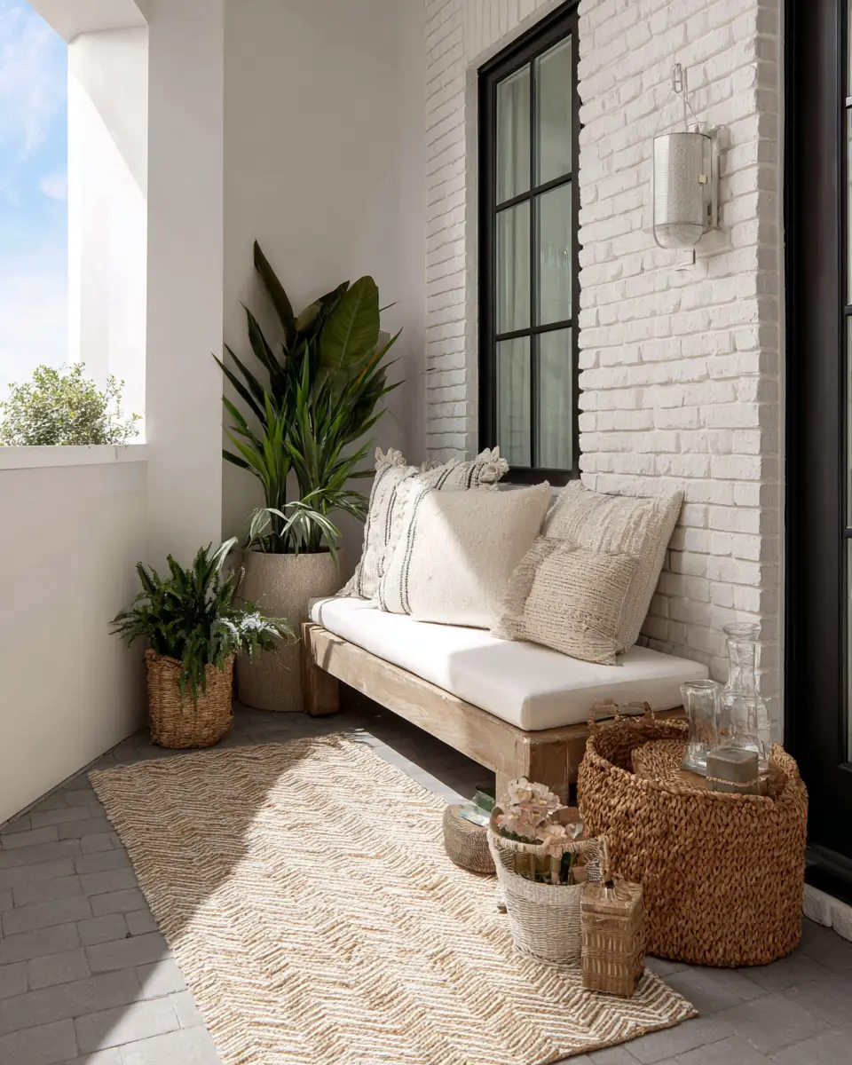 Small Space Contemporary Porch Decor Ideas