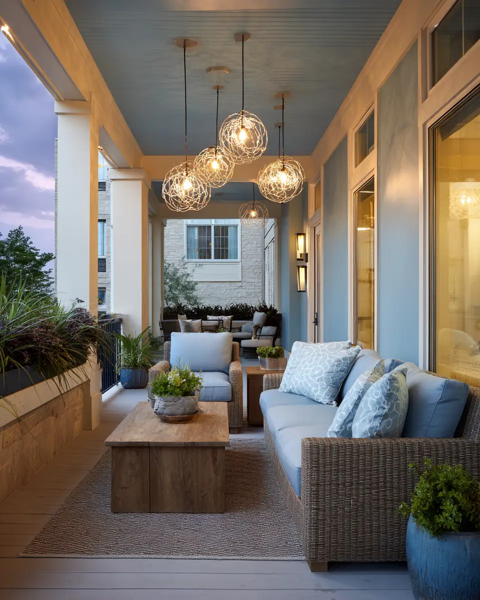 Small Space Contemporary Porch Decor Ideas