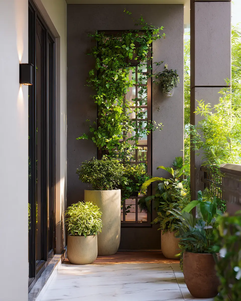 Small Space Contemporary Porch Decor Ideas