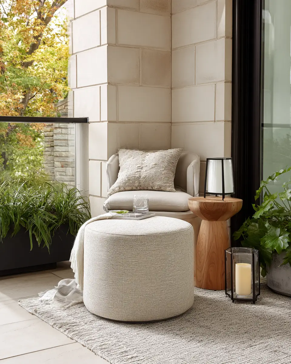 Small Space Contemporary Porch Decor Ideas