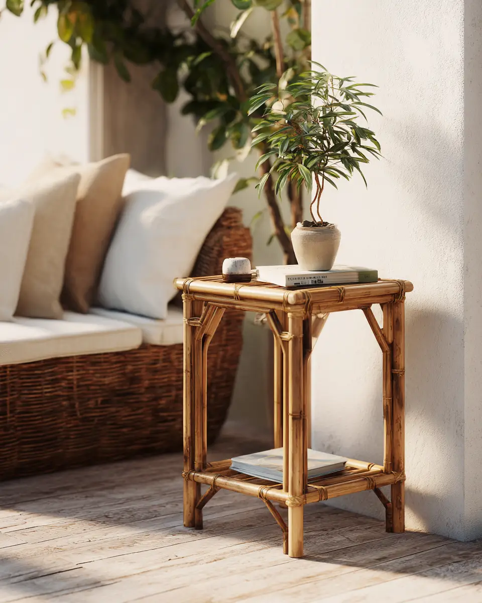 Small Space Japandi Patio Decor Ideas