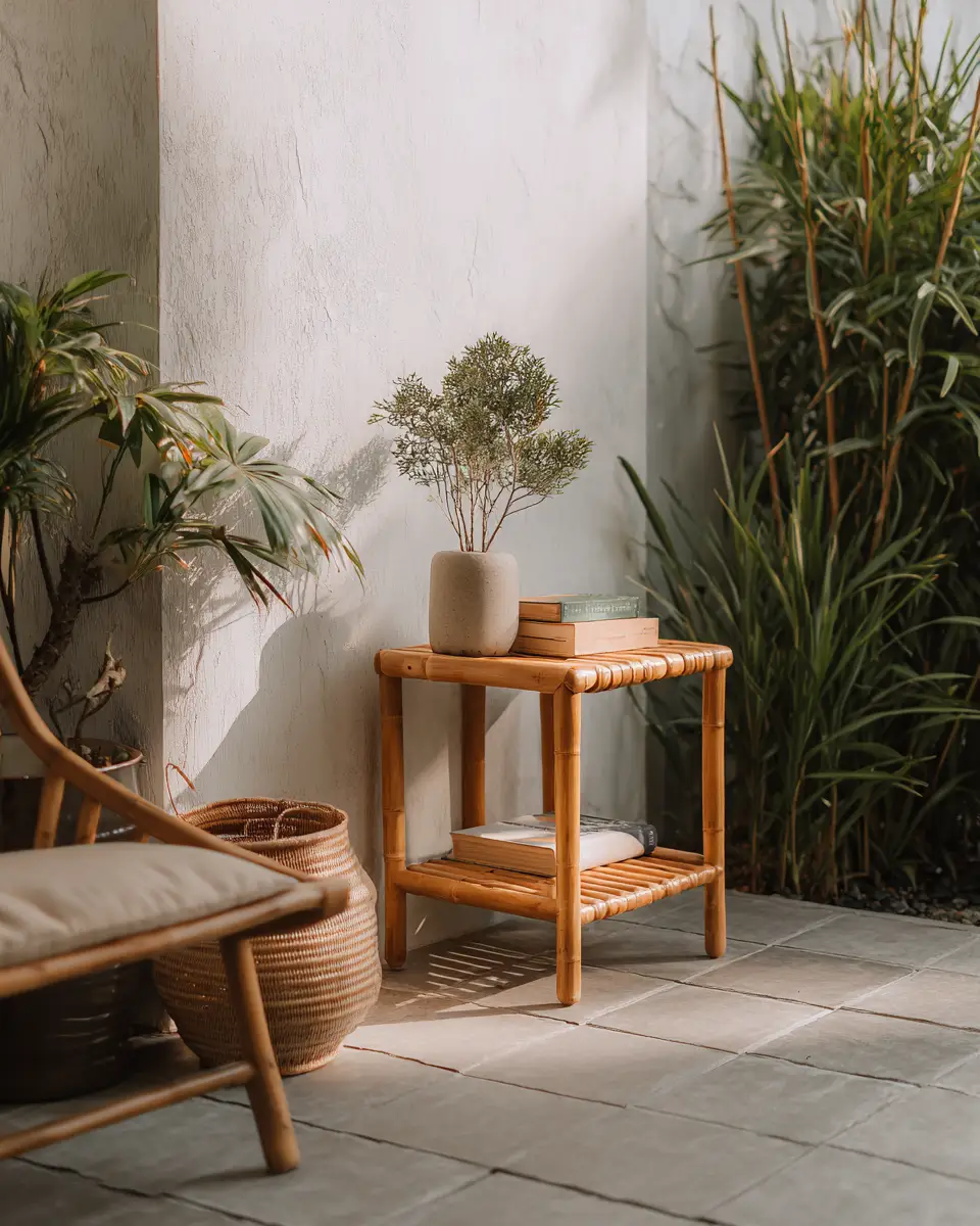 Small Space Japandi Patio Decor Ideas