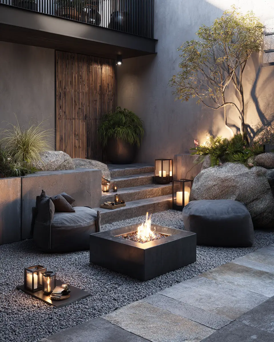 Small Space Japandi Patio Decor Ideas