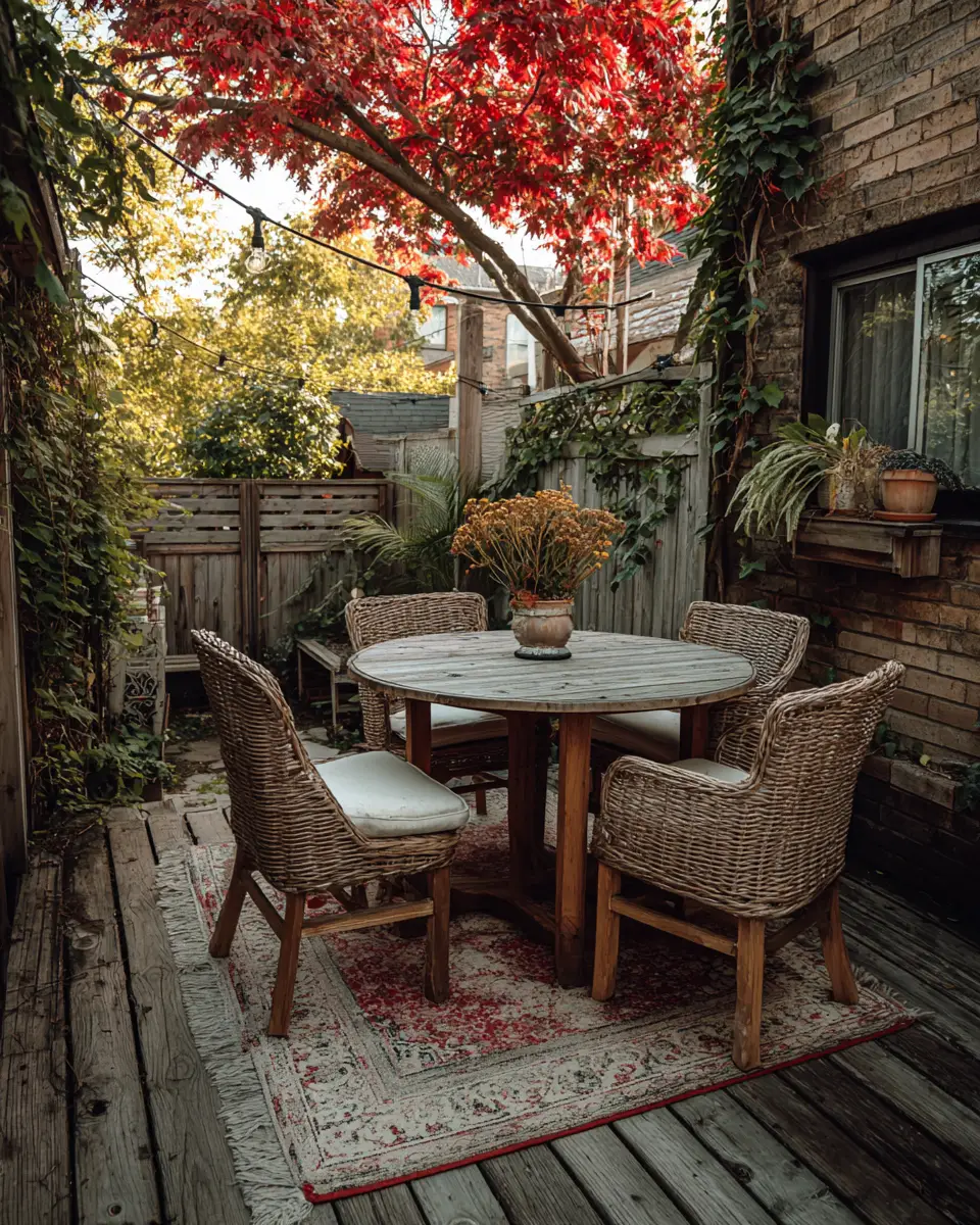 Small Space Japandi Patio Decor Ideas