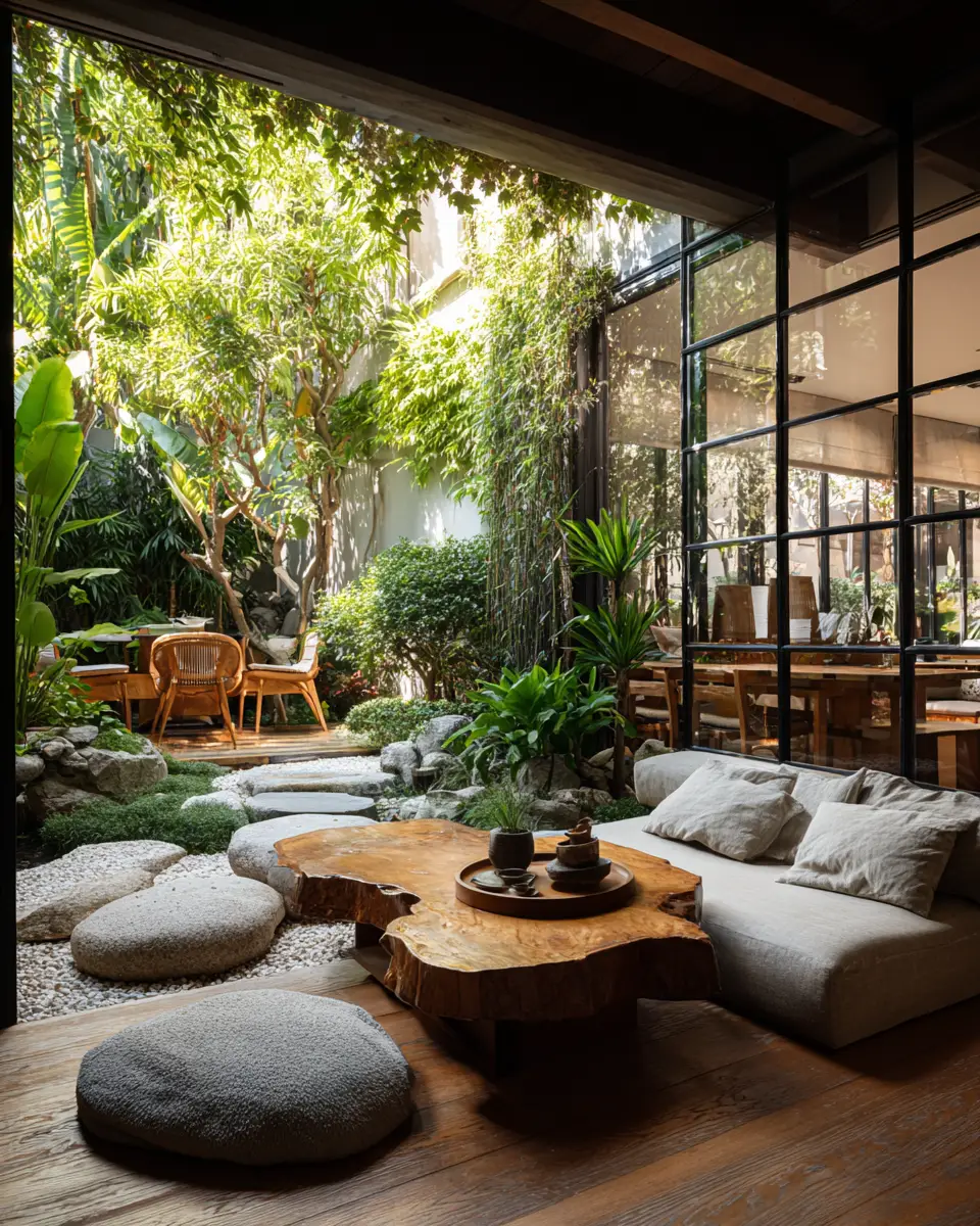 Small Space Japandi Patio Decor Ideas