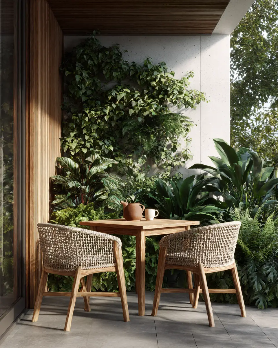 Small Space Japandi Patio Decor Ideas