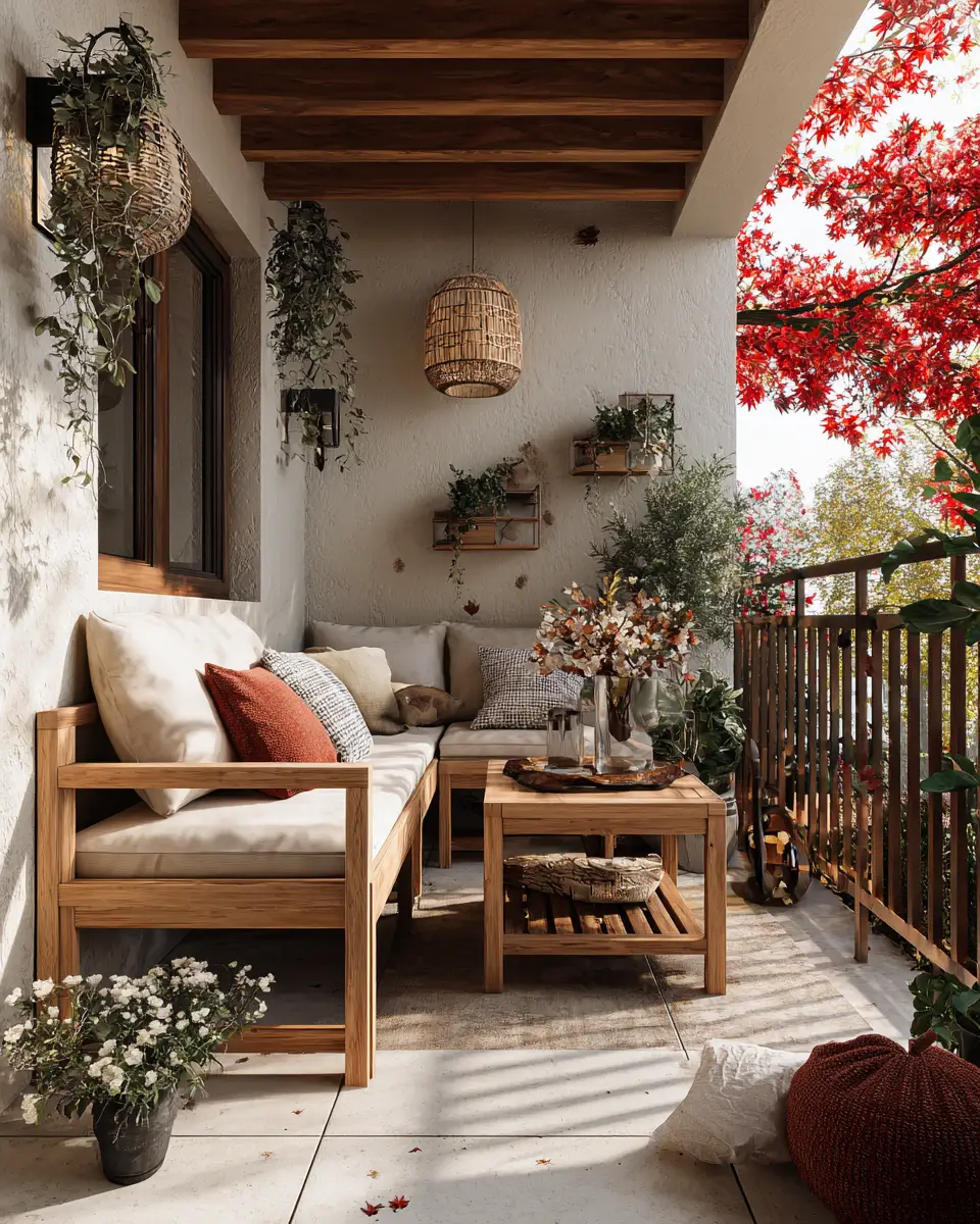 Small Space Japandi Patio Decor Ideas