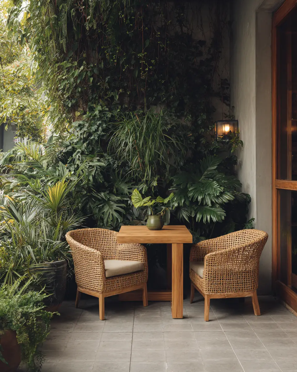 Small Space Japandi Patio Decor Ideas