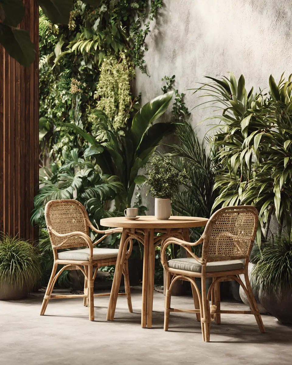 Small Space Japandi Patio Decor Ideas