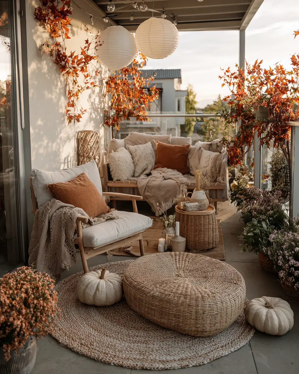 Small Space Japandi Patio Decor Ideas