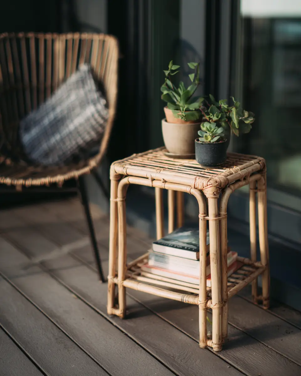 Small Space Japandi Patio Decor Ideas
