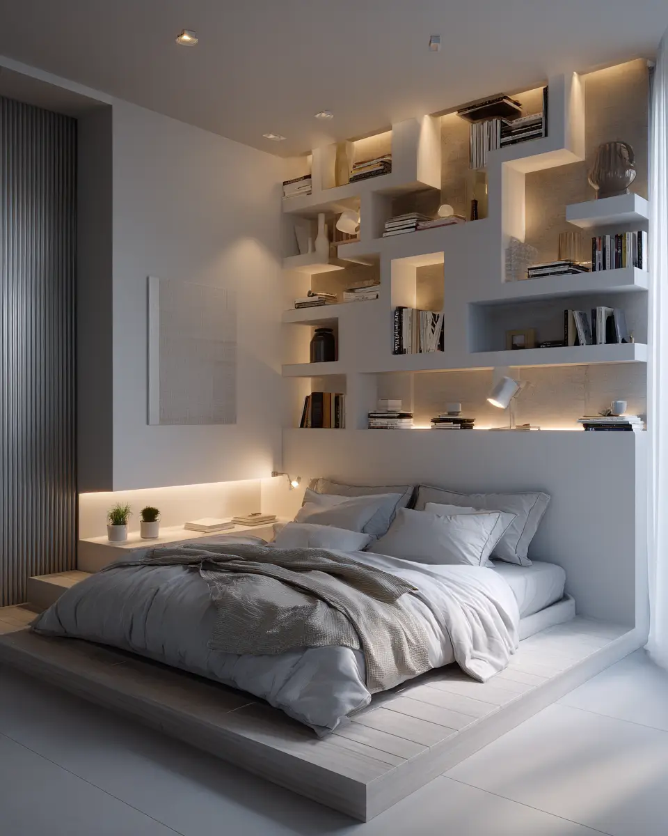 Small Space Modern Bedroom Decor Ideas