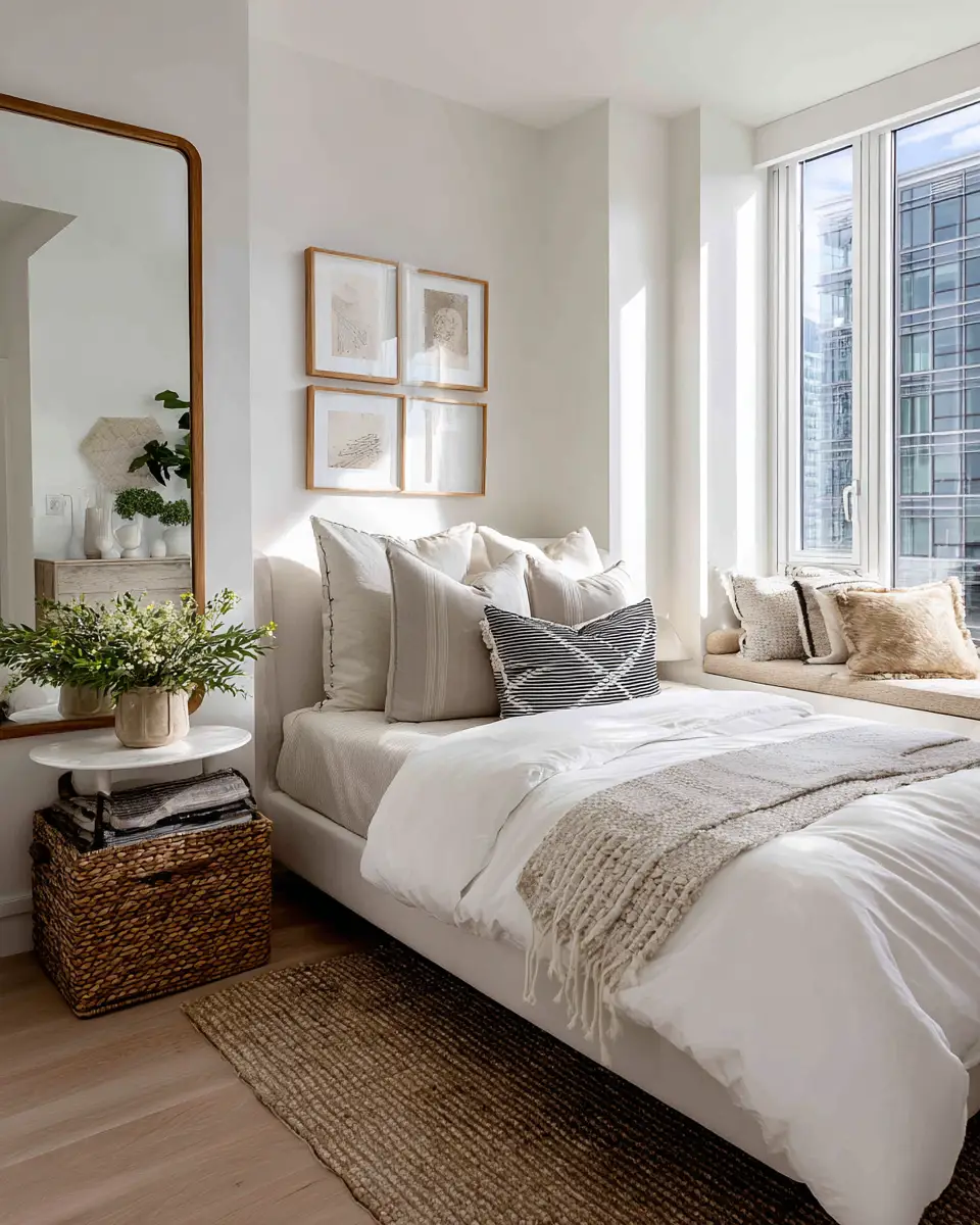 Small Space Modern Bedroom Decor Ideas