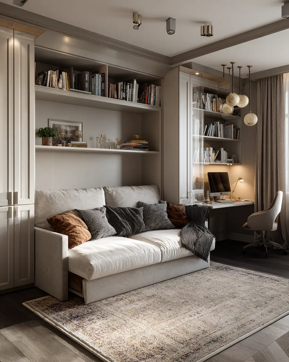 Small Space Modern Bedroom Decor Ideas