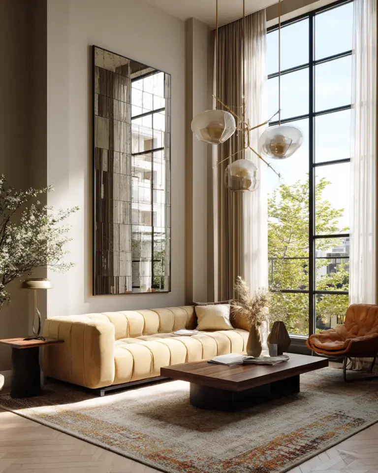 Small Space Modern Living Room Decor Ideas - Featured