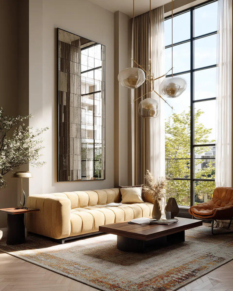 Small Space Modern Living Room Decor Ideas - Featured