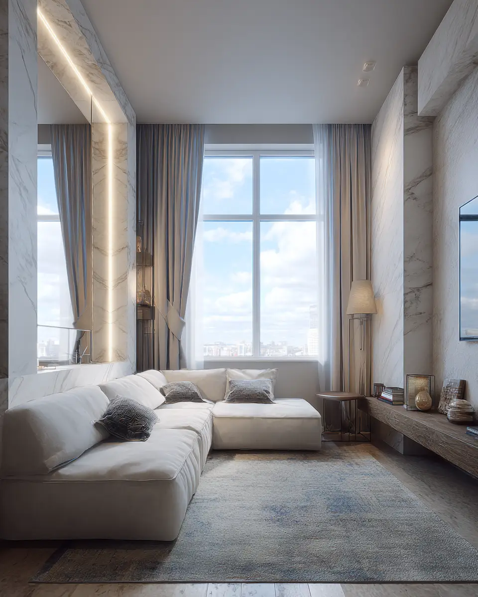 Small Space Modern Living Room Decor Ideas