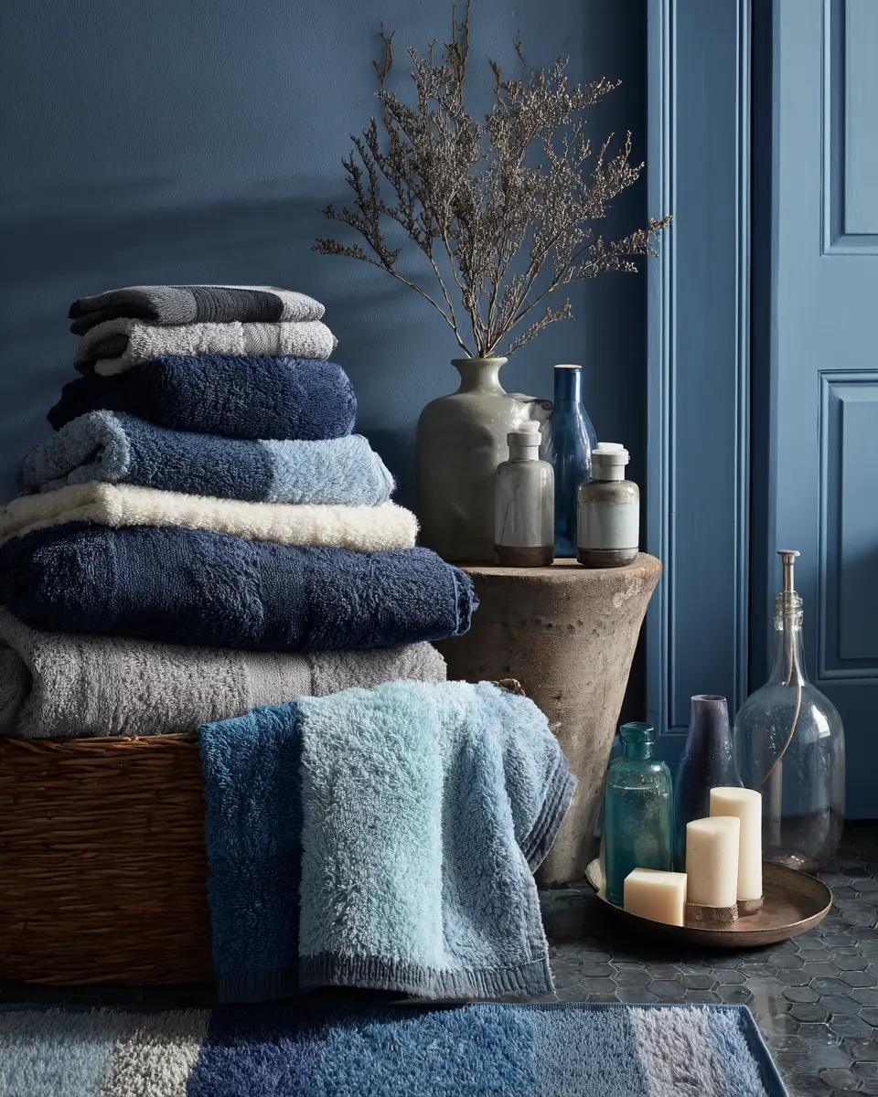 Soft Blue Bathroom Decor Ideas