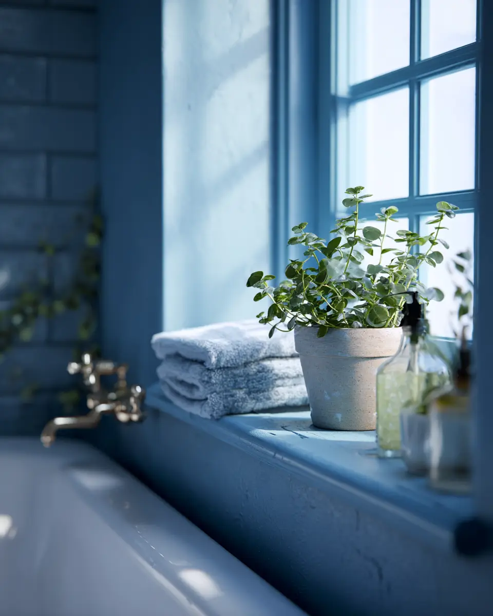 Soft Blue Bathroom Decor Ideas