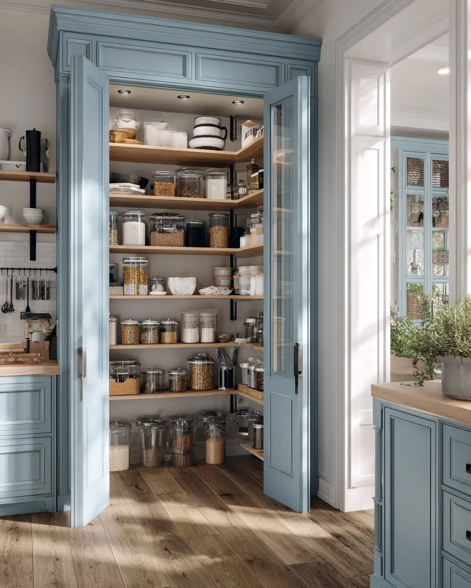 Soft Blue Kitchen Decor Ideas