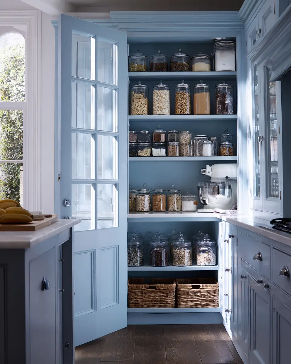 Soft Blue Kitchen Decor Ideas