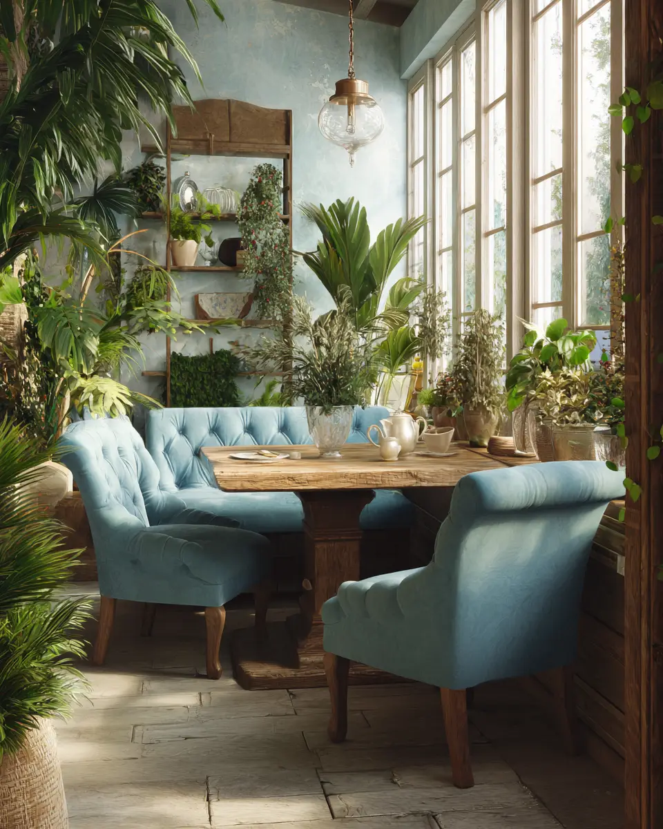 Soft Blue Kitchen Decor Ideas