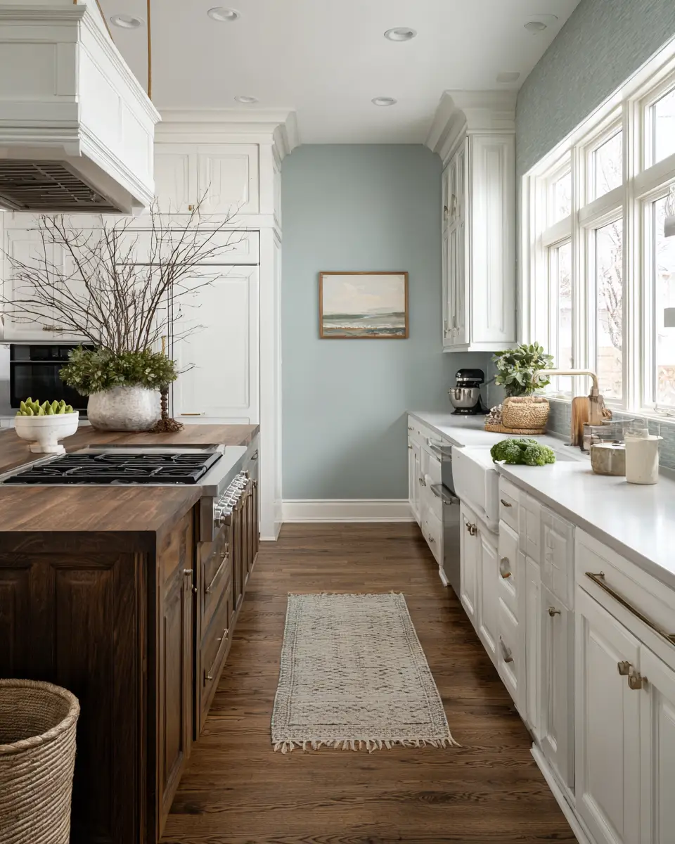 Soft Blue Kitchen Decor Ideas