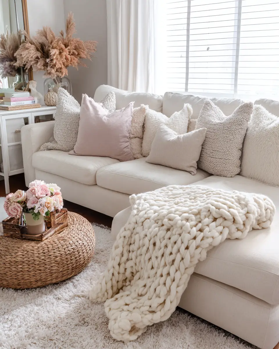Soft Living Room Decor Ideas