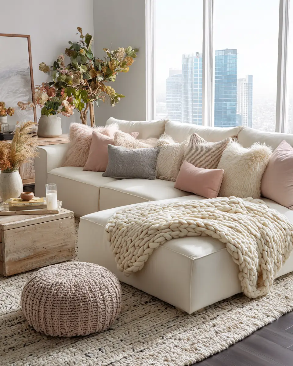 Soft Living Room Decor Ideas