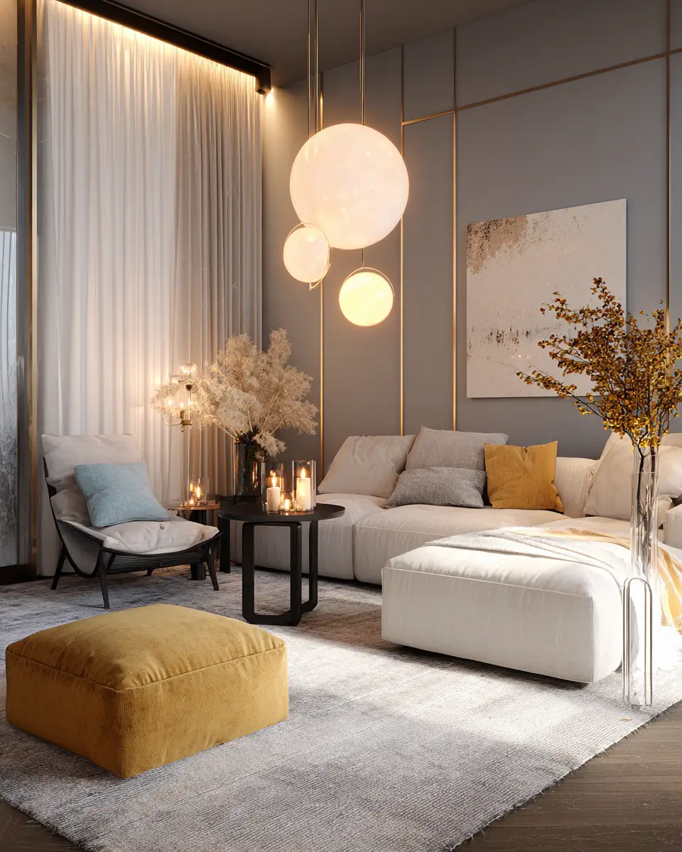 Soft Living Room Decor Ideas