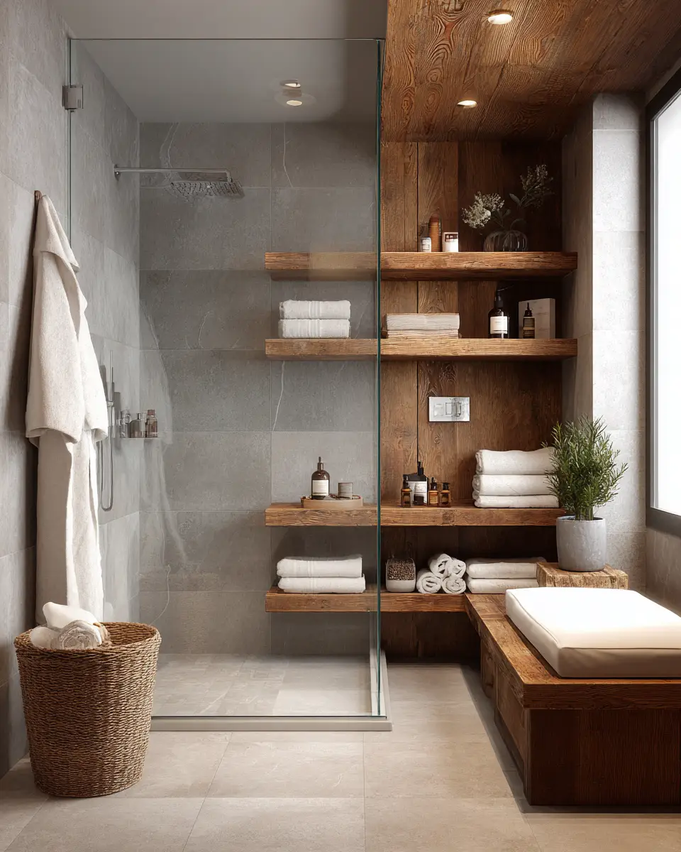 Soft Modern Bathroom Decor Ideas