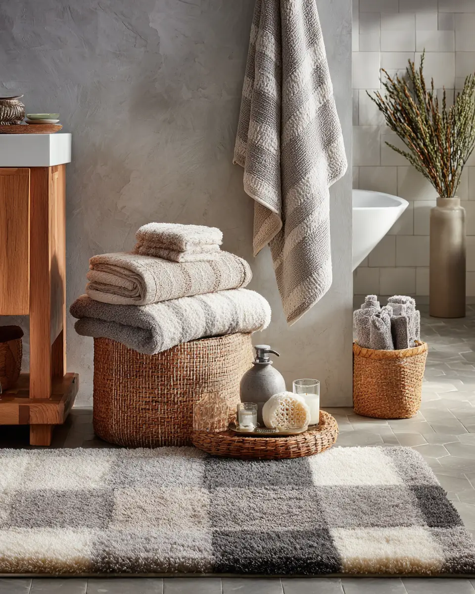 Soft Modern Bathroom Decor Ideas