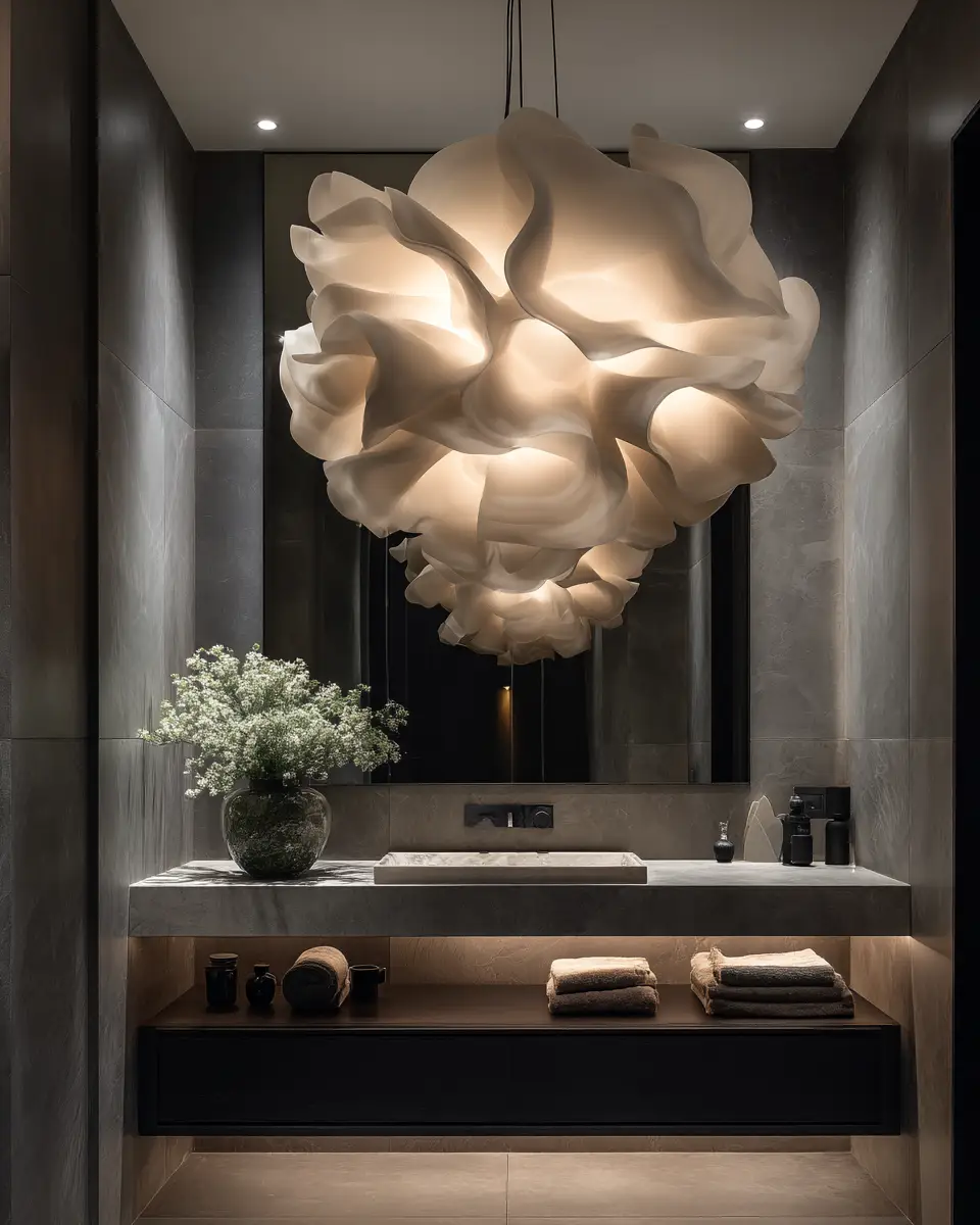 Soft Modern Bathroom Decor Ideas