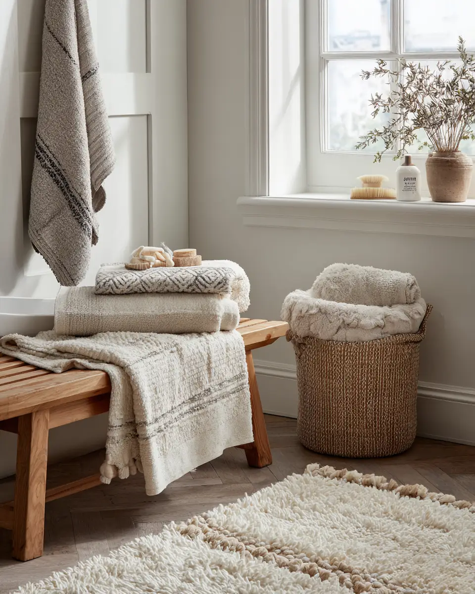 Soft Modern Bathroom Decor Ideas