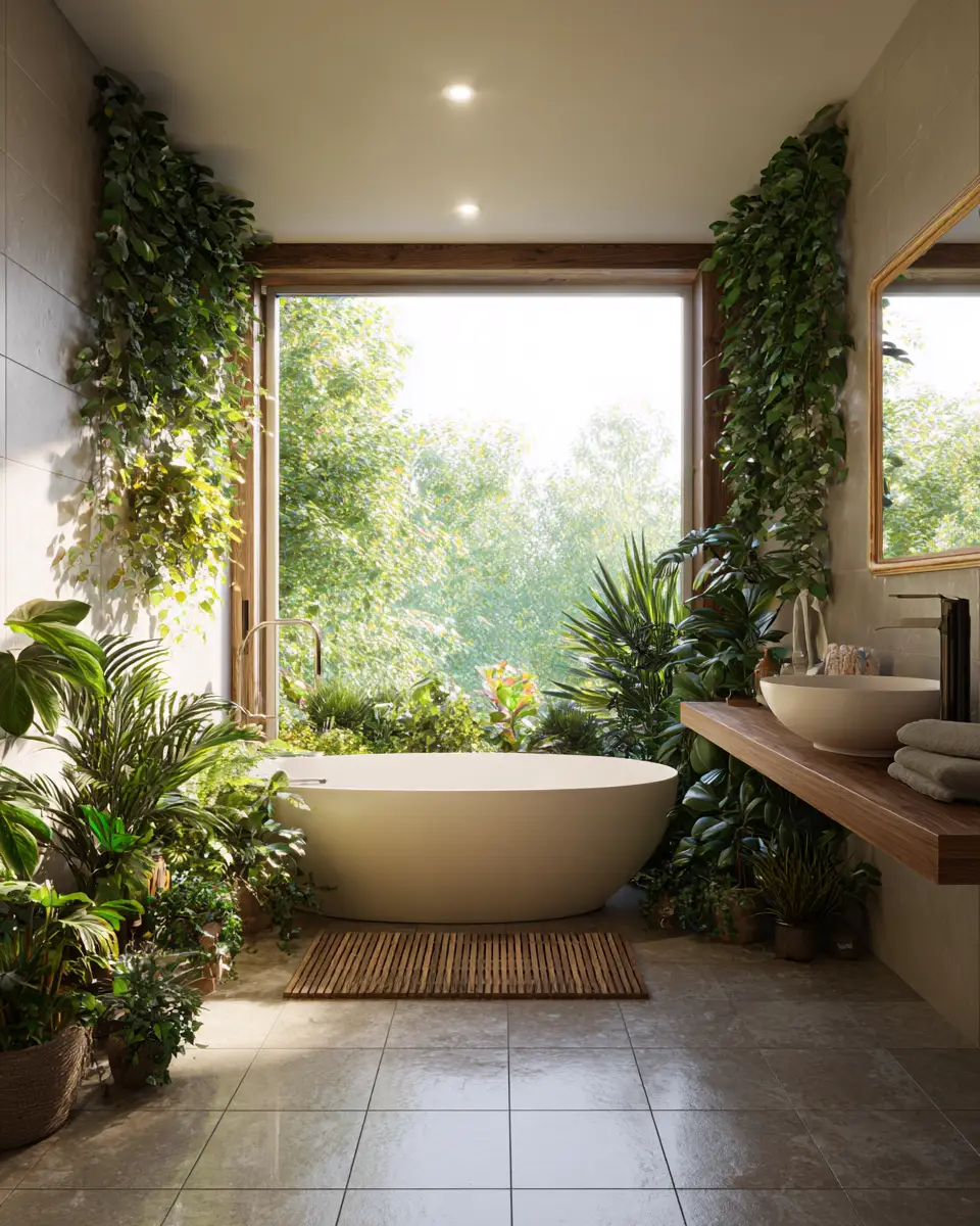 Soft Modern Bathroom Decor Ideas