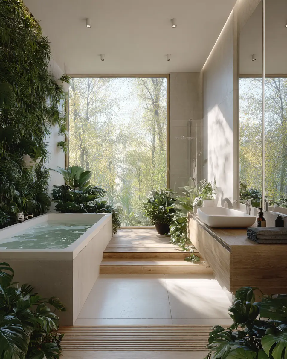 Soft Modern Bathroom Decor Ideas