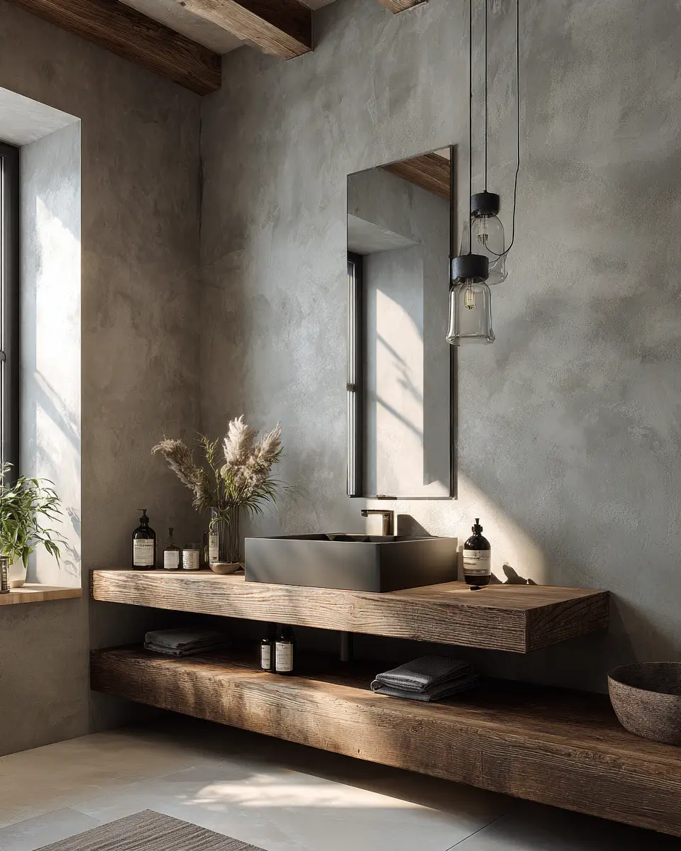 Soft Modern Bathroom Decor Ideas