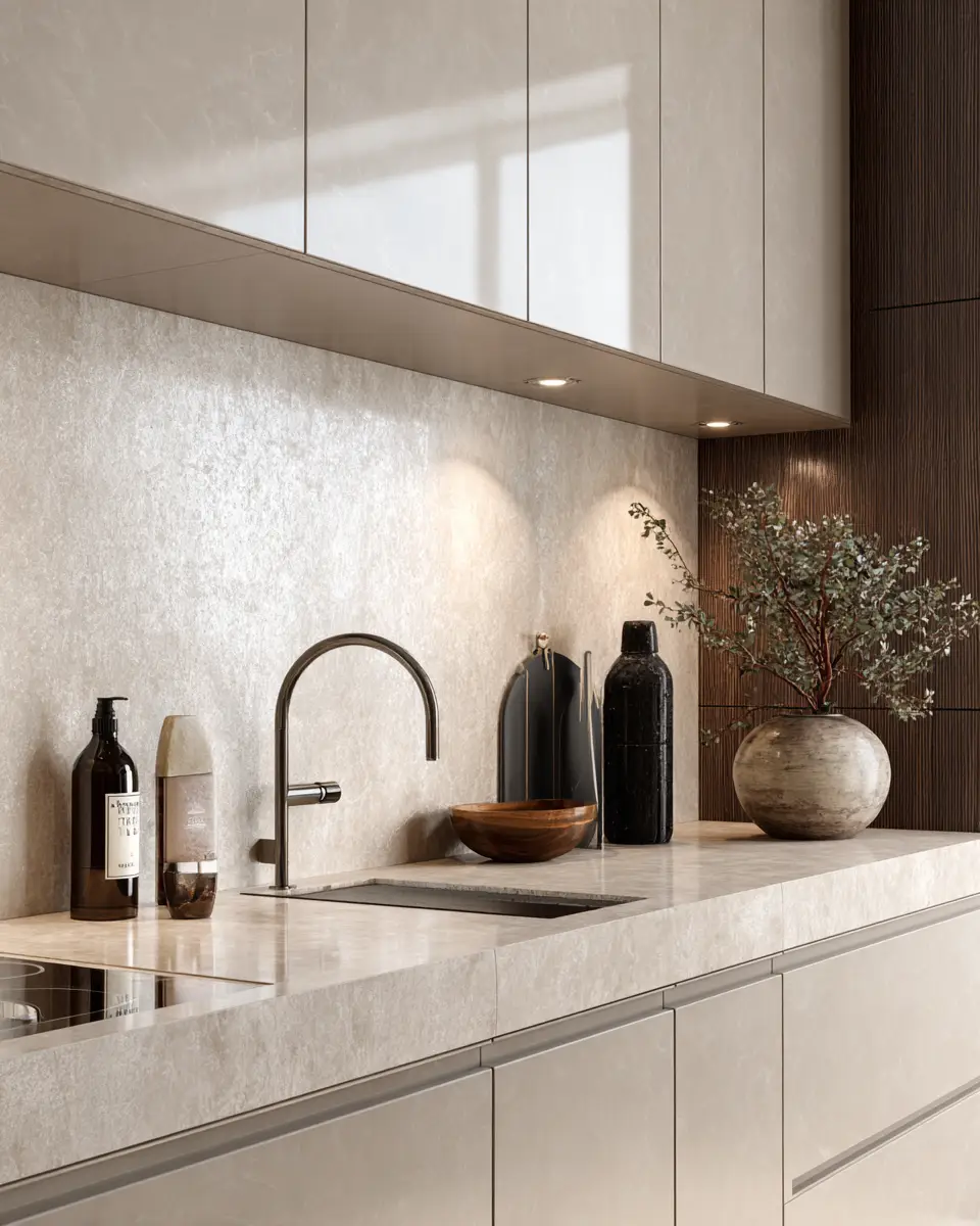 Soft Modern Kitchen Decor Ideas