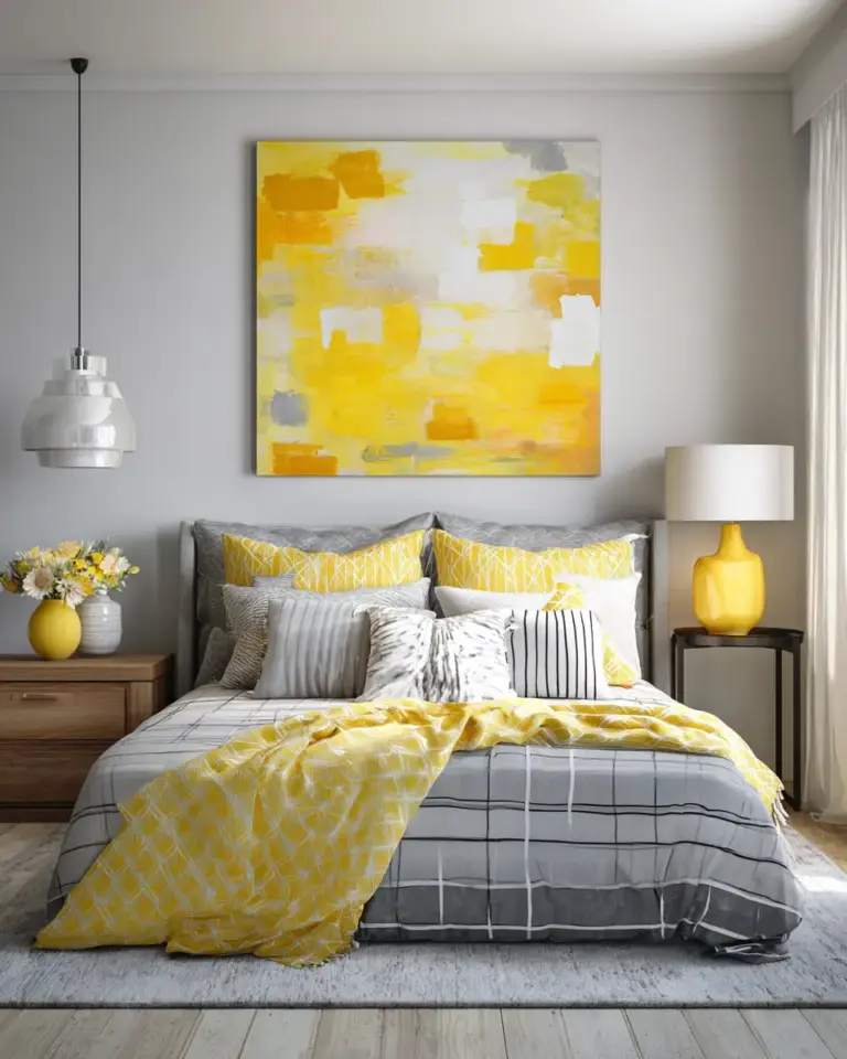 Soft Yellow Bedroom Decor Ideas - Featured