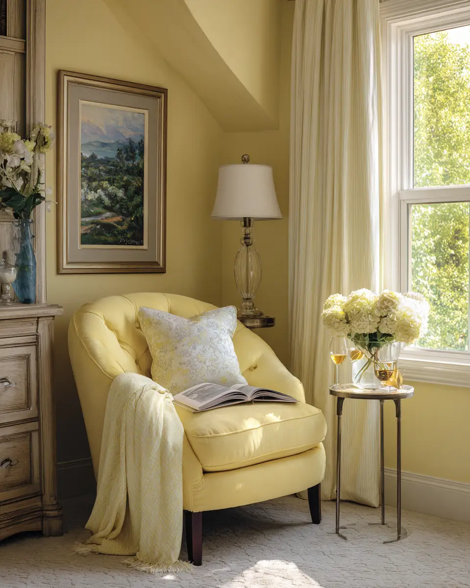 Soft Yellow Bedroom Decor Ideas