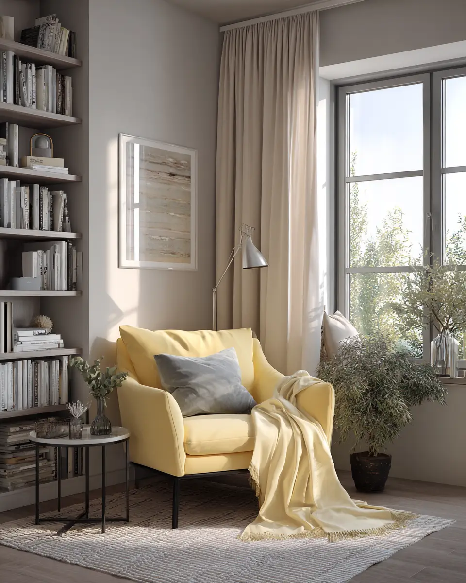 Soft Yellow Bedroom Decor Ideas