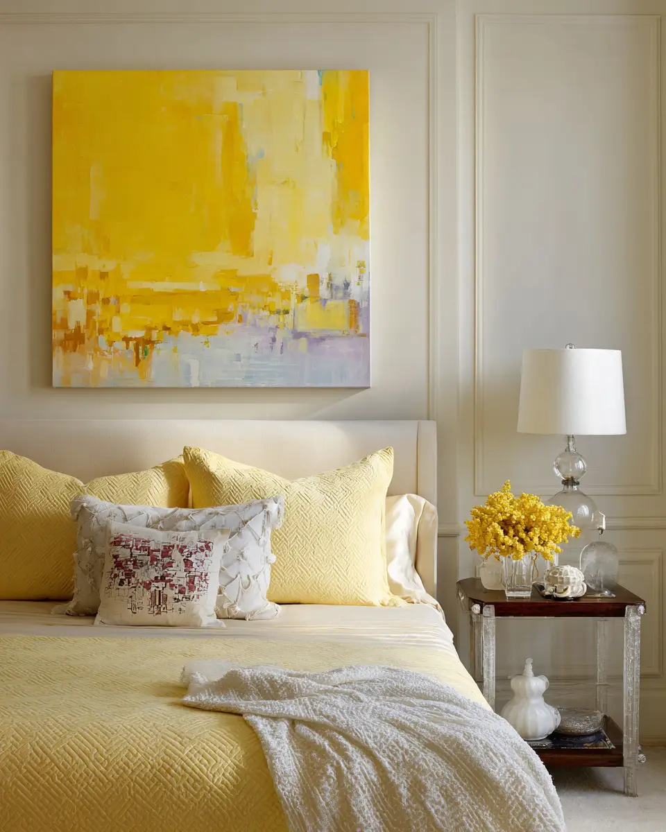 Soft Yellow Bedroom Decor Ideas