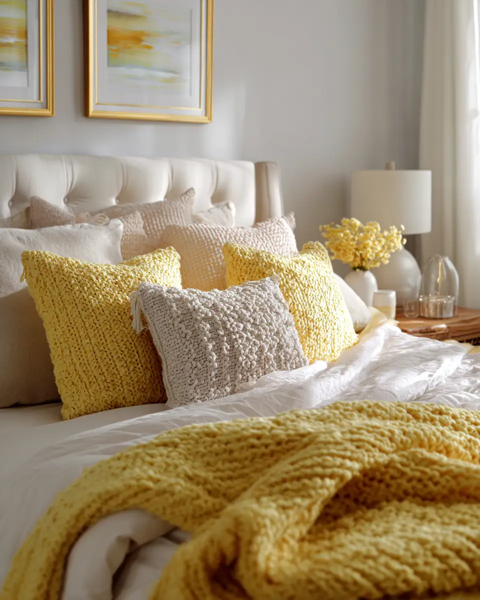 Soft Yellow Bedroom Decor Ideas