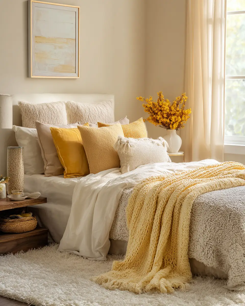 Soft Yellow Bedroom Decor Ideas