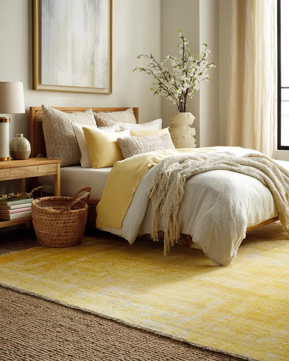 Soft Yellow Bedroom Decor Ideas